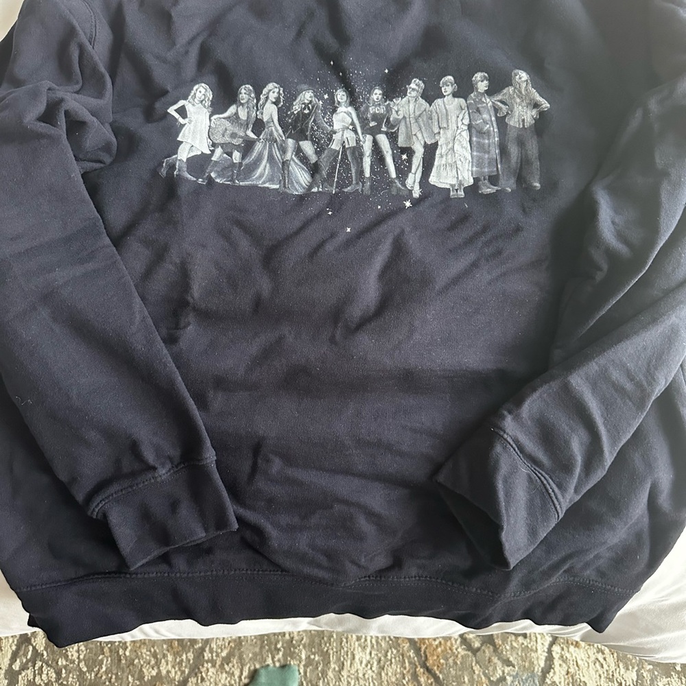 Taylor Swift Navy Blue Eras Sweatshirt